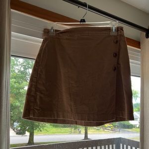 Corduroy Mini Skirt
